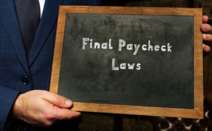 Final paycheck Laws